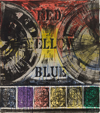 Untitled (S. 20; G. 853) by Jasper Johns sold for $55,250