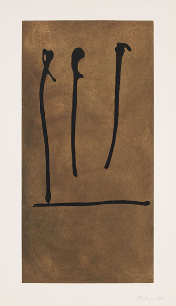 Untitled by Robert Motherwell sold for $2,813