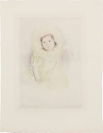 Margot Wearing a Bonnet (No. 1) by Mary Cassatt sold for $625