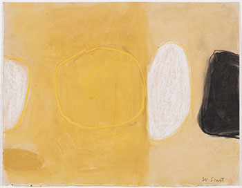 Yellow Circle (II) by William Scott vendu pour $17,500