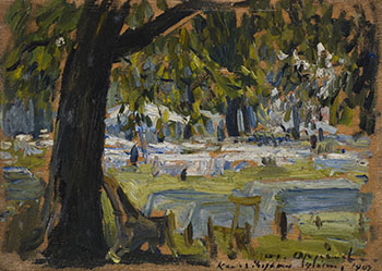 Kensington Gardens by Josef Oppenheimer sold for $8,125