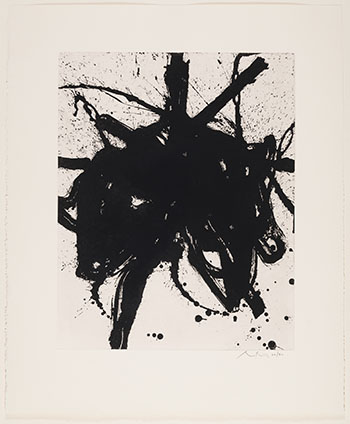 Black Sea by Robert Motherwell sold for $2,500
