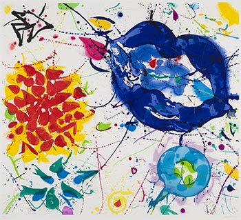 Senza Titolo III by Sam Francis sold for $6,250