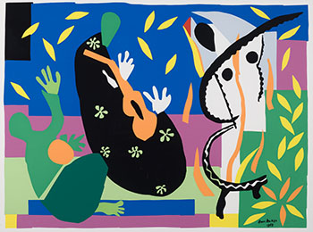 La Tristesse du roi by After Henri Matisse sold for $500