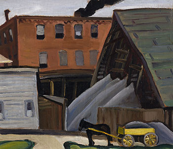 Horse and Cart, Brockville by Efa Prudence Heward vendu pour $25,000