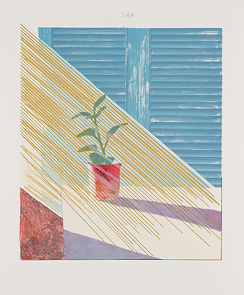 Sun (from the Weather Series) by David Hockney vendu pour $55,250