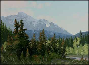 Along the Icefields Parkway by Stafford Donald Plant sold for $1,265