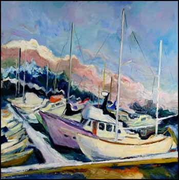 Harbour Scene by Igor Khazanov sold for $920
