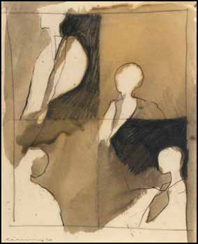 Four Figures by Richard Ciccimarra sold for $805