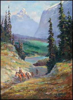Trail Riders in the Rockies by John I. Innes vendu pour $2,875