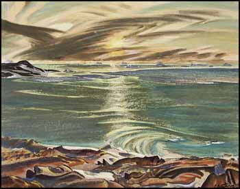 September Morning, St-Hilaire by Albert Edward Cloutier vendu pour $1,093