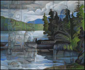 Boat Landing by Nell Mary Bradshaw sold for $5,558