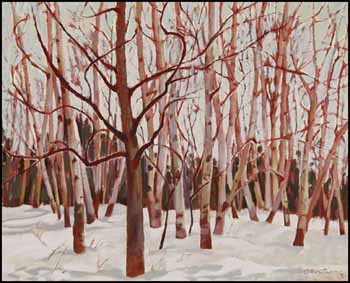 Winter by Albert Edward Cloutier sold for $1,521