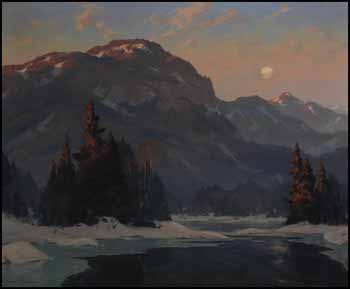 Moonrise at Sundown by John Eric Benson Riordon vendu pour $3,510