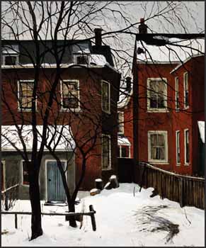 Behind Robert Street, Toronto by Albert Jacques Franck sold for $6,435