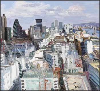 The City from St. Paul's by John Hartman sold for $8,775