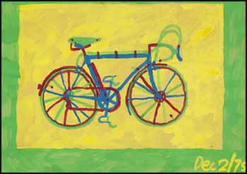 Mariposa - Bicycle #4 by Gregory Richard Curnoe sold for $20,060