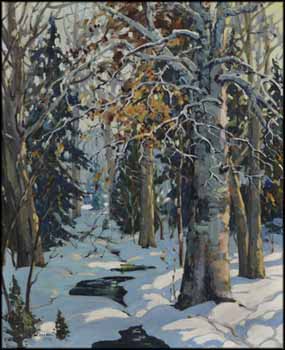 Winter's Quiet by Frank Shirley Panabaker sold for $11,800