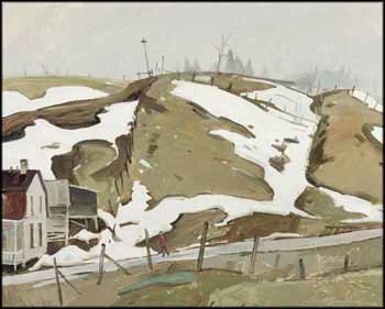 La fonte des neiges, Côte Nord, Lower St. Lawrence by Lorne Holland Bouchard sold for $2,375