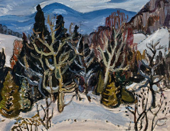 Winter Landscape by Dr. Naomi Jackson Groves vendu pour $500