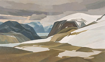 Over Ellesmere Island by Alan Caswell Collier sold for $25,000