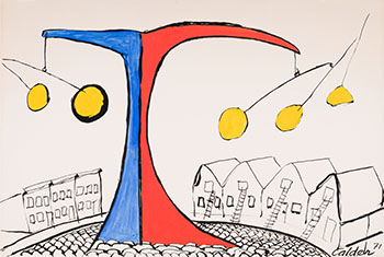 Happy City by Alexander Calder sold for $52,250
