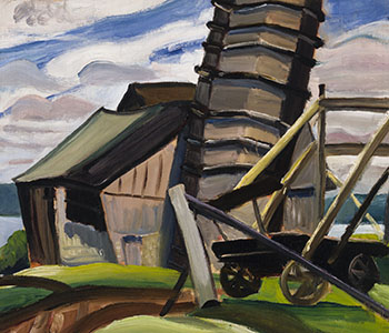 Farm on the St. Lawrence Near Brockville by Efa Prudence Heward sold for $15,000