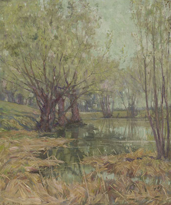 The Pond by George Agnew Reid sold for $6,250