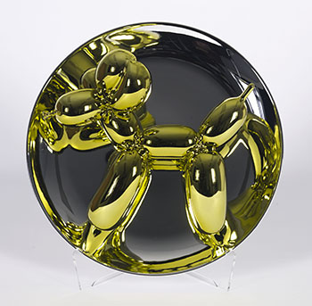 Balloon Dog (Yellow) by Jeff Koons sold for $8,750