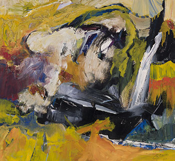 Cézanne-esque by Richard Borthwick Gorman sold for $17,500