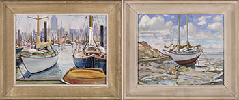Two Works by Robert Stewart Hyndman vendu pour $750