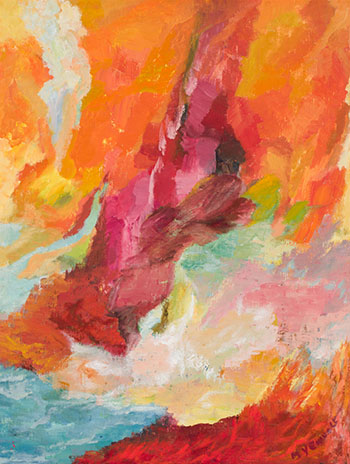 Flowing Color by Muriel Agnes (M.A.) Yewdale vendu pour $1,000