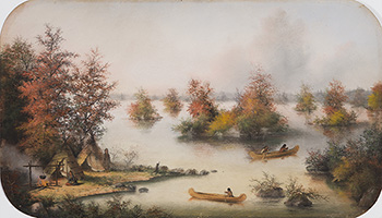 Thousand Islands from Wolfe Sound by Alfred Worsley Holdstock vendu pour $2,500