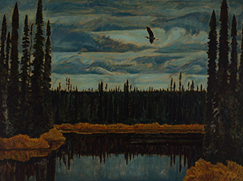 Spruce by Thoreau MacDonald sold for $6,250