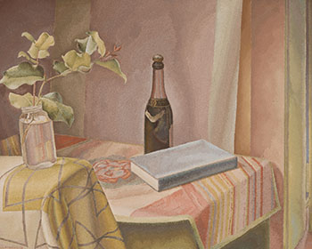 Still Life with Blue Book by Lionel LeMoine FitzGerald vendu pour $97,250