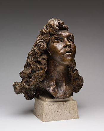 First Portrait of Kitty (with curls) by Sir Jacob Epstein sold for $8,750