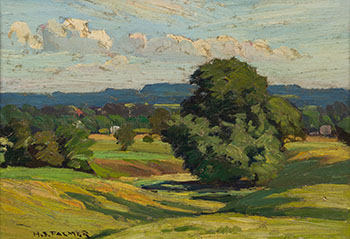 Near Mount Denis by Herbert Sidney Palmer vendu pour $4,063