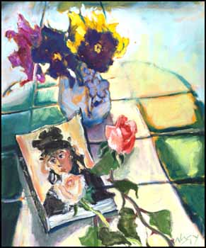 Pansies and Roses by Gabor L. Nagy vendu pour $575