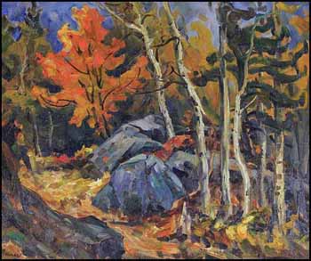 Buckhorn, Muskoka Autumn (00935/2013-1794) by Donald Gordon Fraser vendu pour $1,188