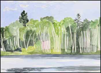 Island at Emma Lake (01059/2013-1946) by Barbara Ballachey vendu pour $281