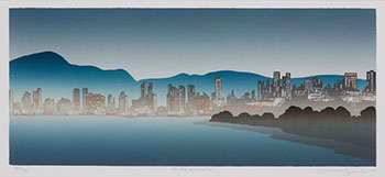 City Lights by Peter and Traudl Markgraf sold for $281