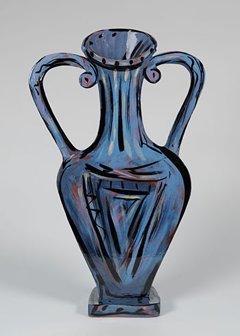 Flat face vase No. 613 by Kathryn Youngs vendu pour $563