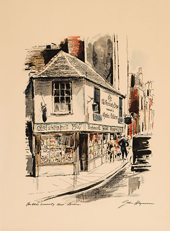 The Old Curiosity Shop, London (#00585) by John Haymson sold for $500