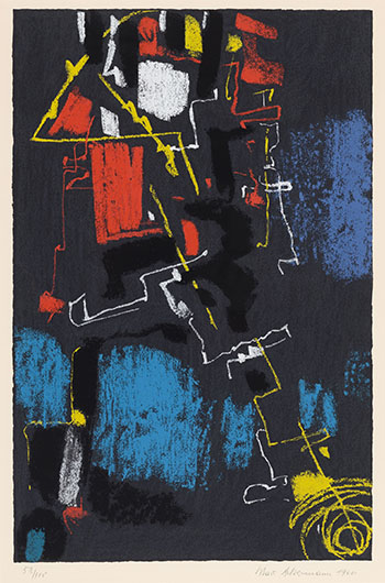 Untitled (#00505) by Max Ackermann sold for $375