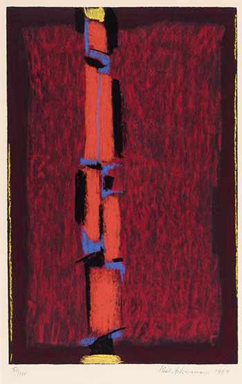Untitled (#00502) by Max Ackermann sold for $438