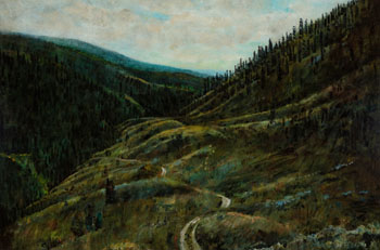 Down to the Canyon (03135/280) by Telford Fenton sold for $375