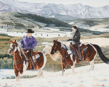 Trail Ride (03167/354) by Michelle Grant vendu pour $678