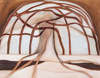 End of Life Vision (#220) by Joane Cardinal-Schubert sold for $2,500