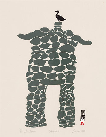 Inukshoo (00381) by Tumira Ashoona sold for $563