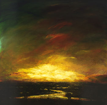 The Line to Home, Red Sky by David Bierk sold for $18,750